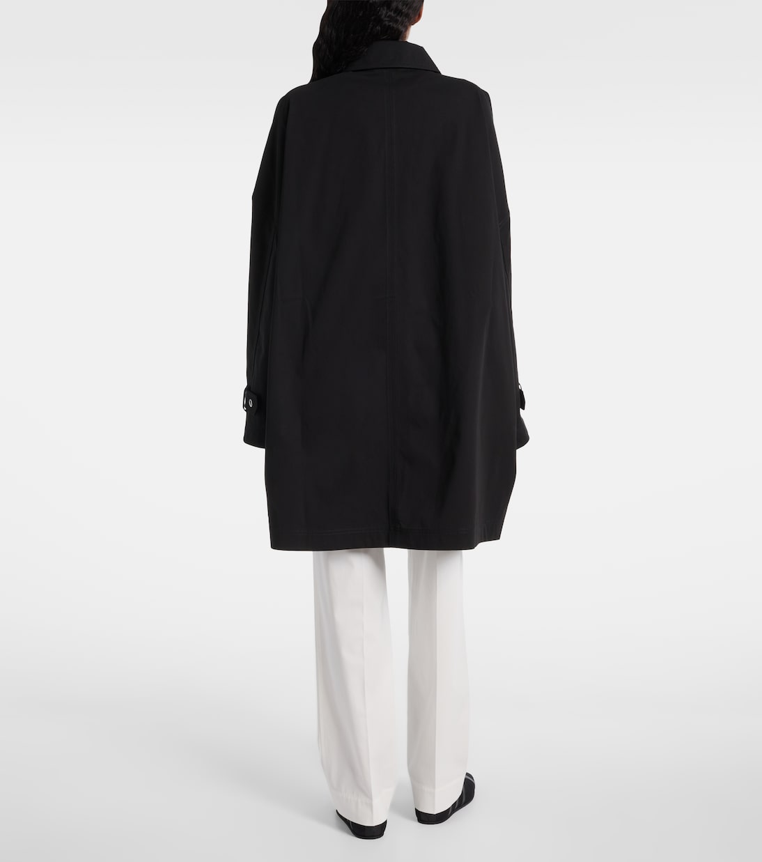 Oversized cotton coat | Toteme