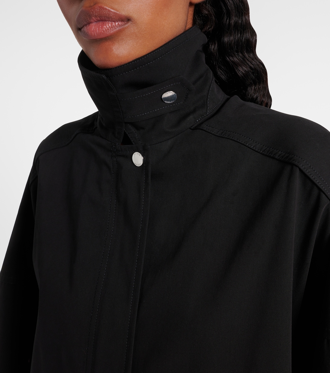 Oversized cotton coat | Toteme