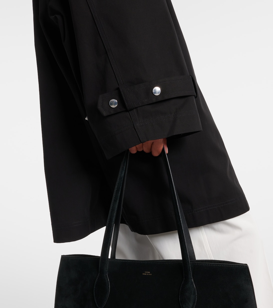 Oversized cotton coat | Toteme