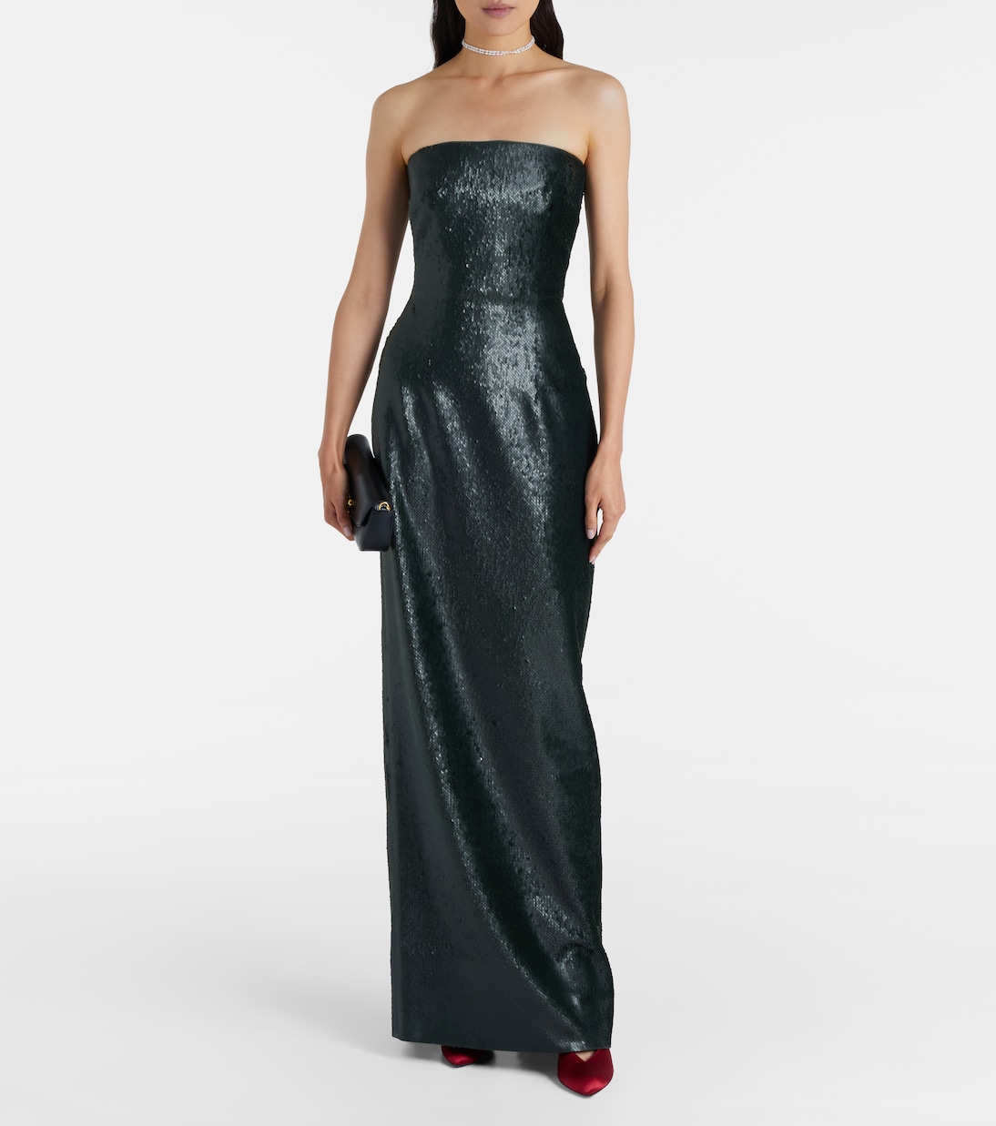 Laelia sequined bustier gown | Emilia Wickstead