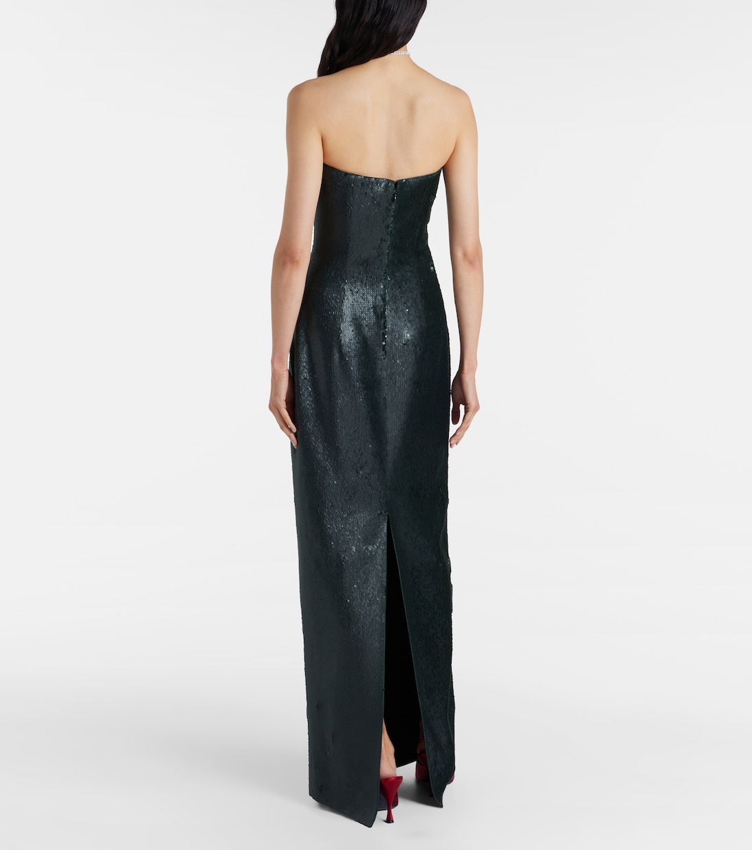 Laelia sequined bustier gown | Emilia Wickstead
