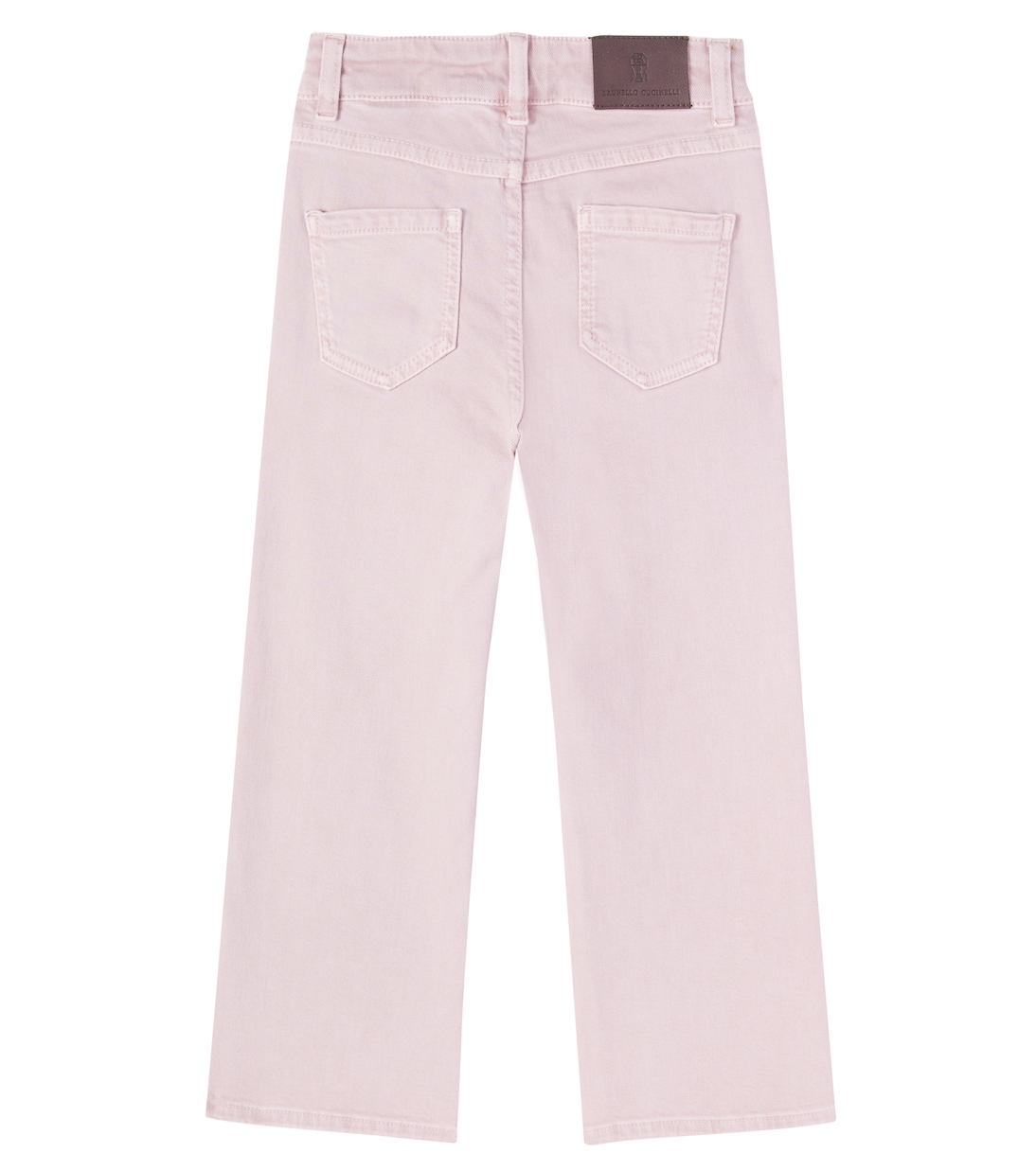 Monili wide-leg jeans | Brunello Cucinelli Kids