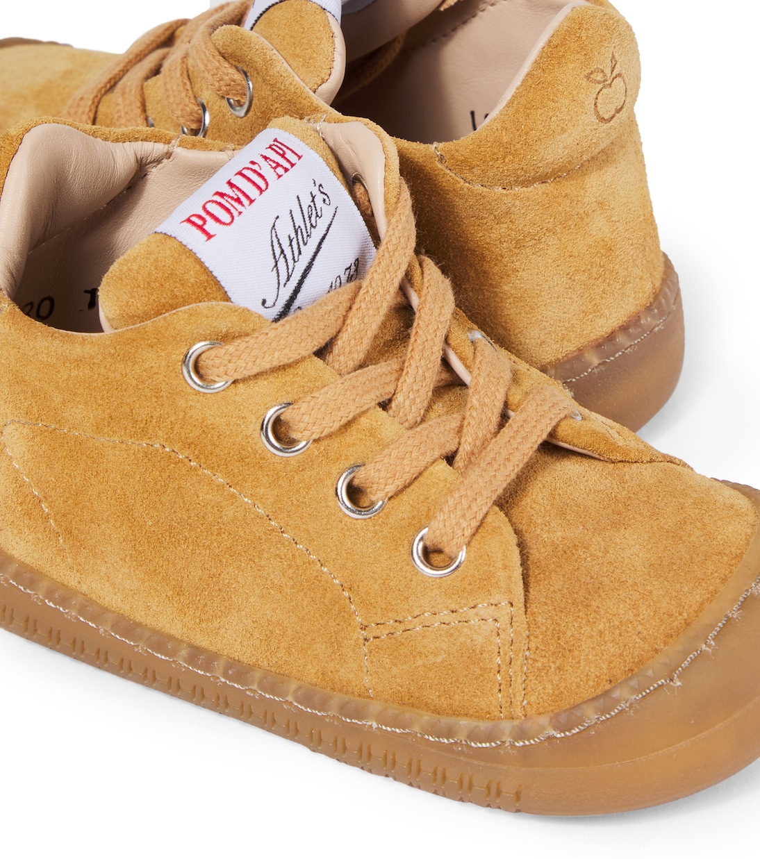 Baby suede booties | Pom d'Api