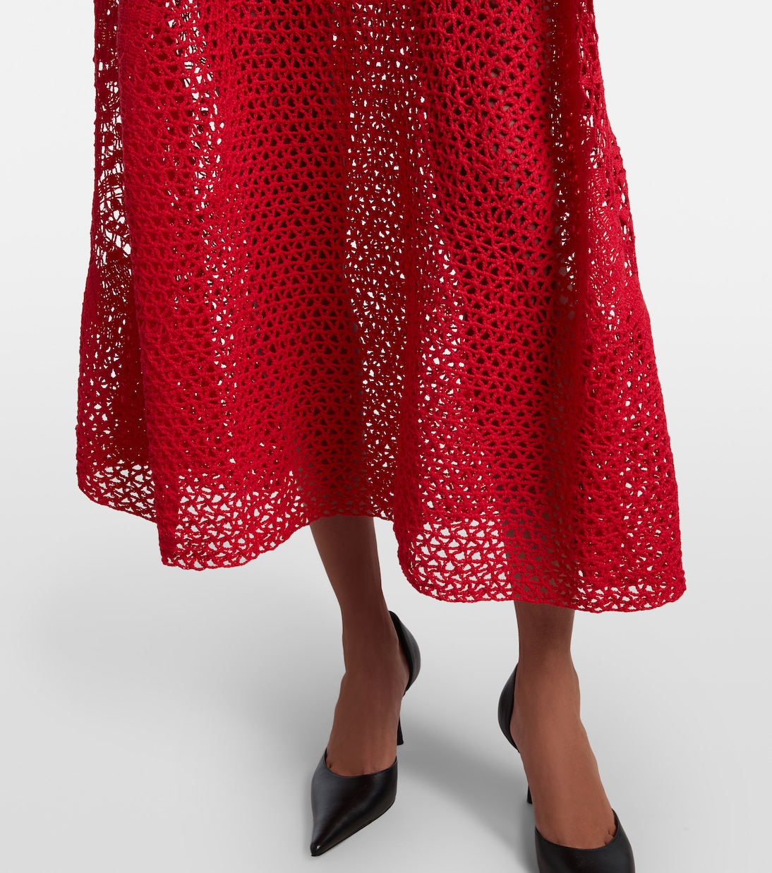 Crochet cotton corset dress | Magda Butrym