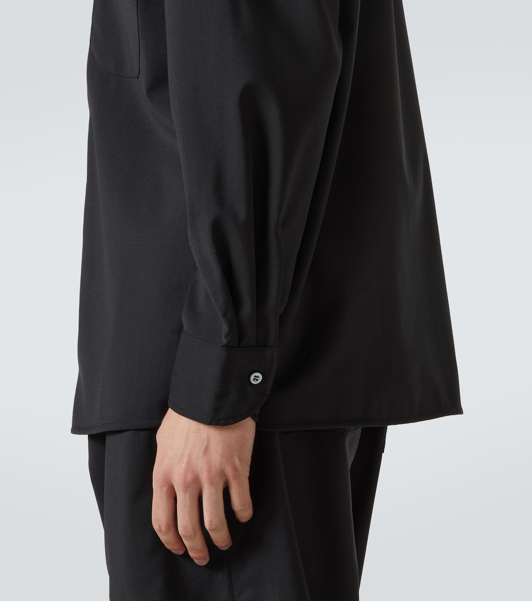 Hemdjacke aus Wolle | Saman Amel