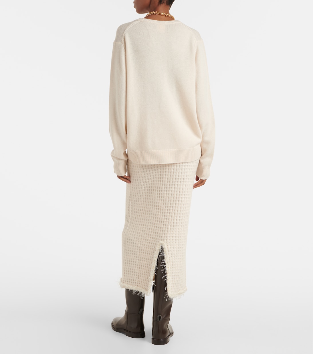 Wool and cashmere sweater | Jardin des Orangers