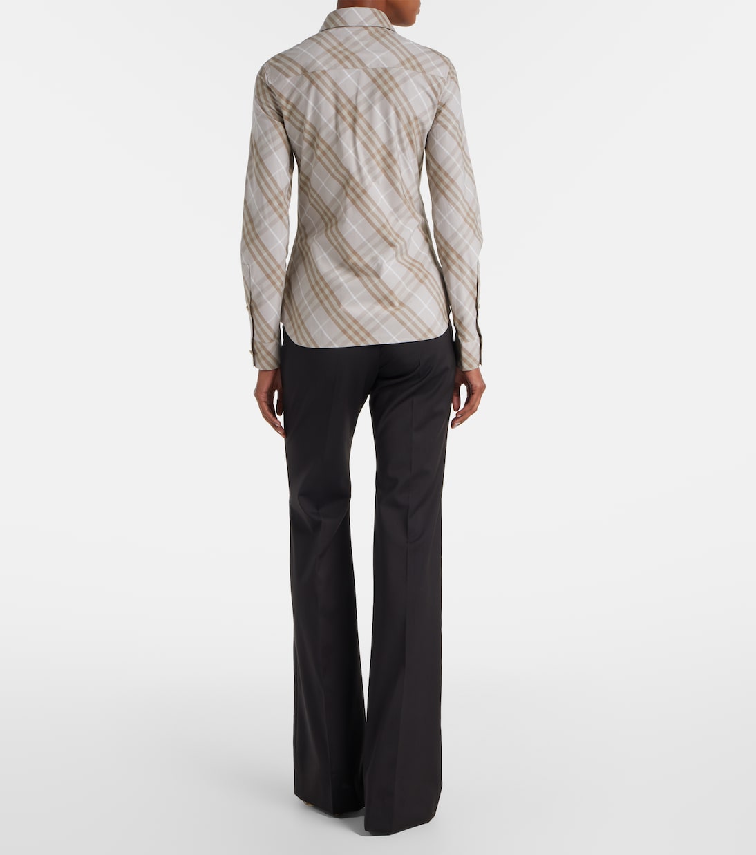 Burberry Check cotton poplin shirt | Burberry