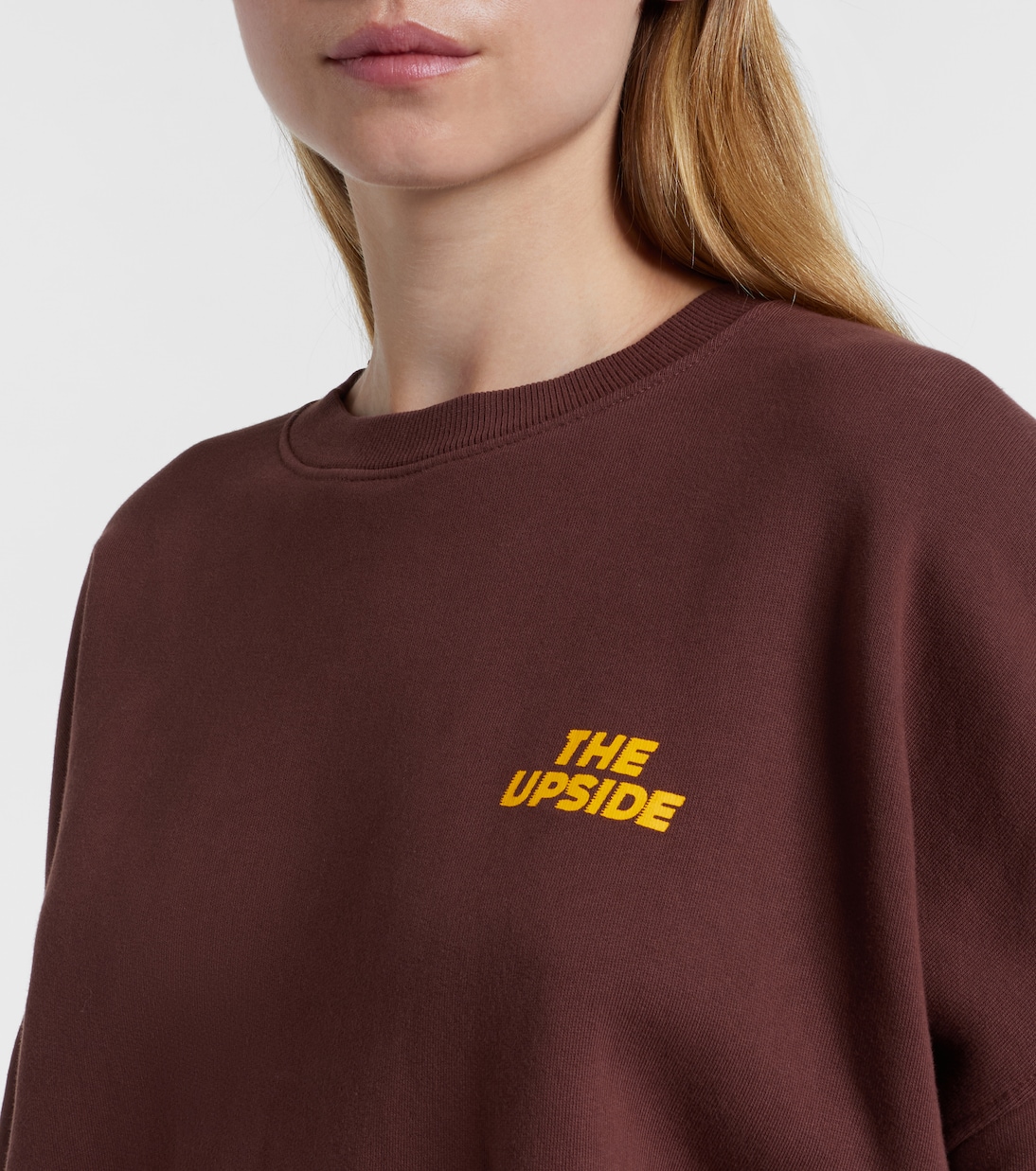Paloma Crew cotton sweatshirt | The Upside