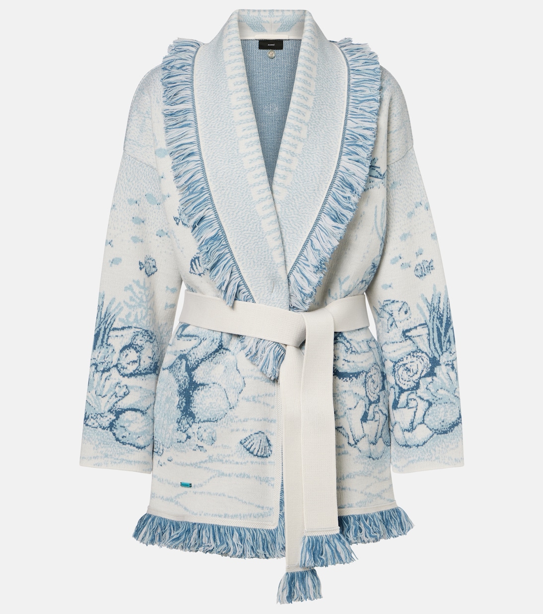 Deep In The Ocean wool-blend cardigan  | Alanui