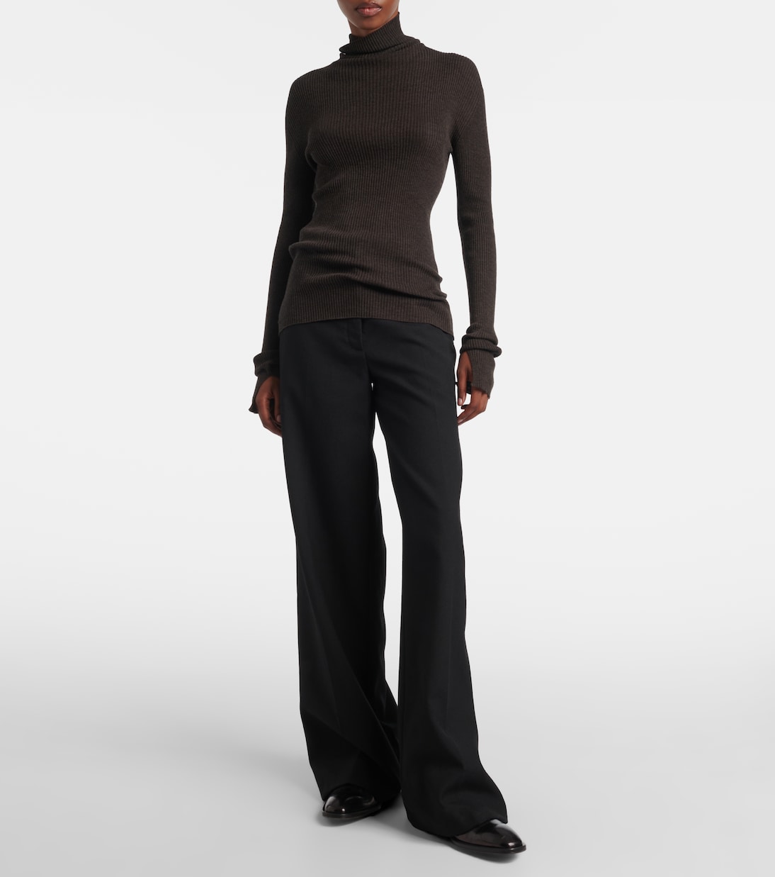 Jersey de lana acanalado | Calvin Klein