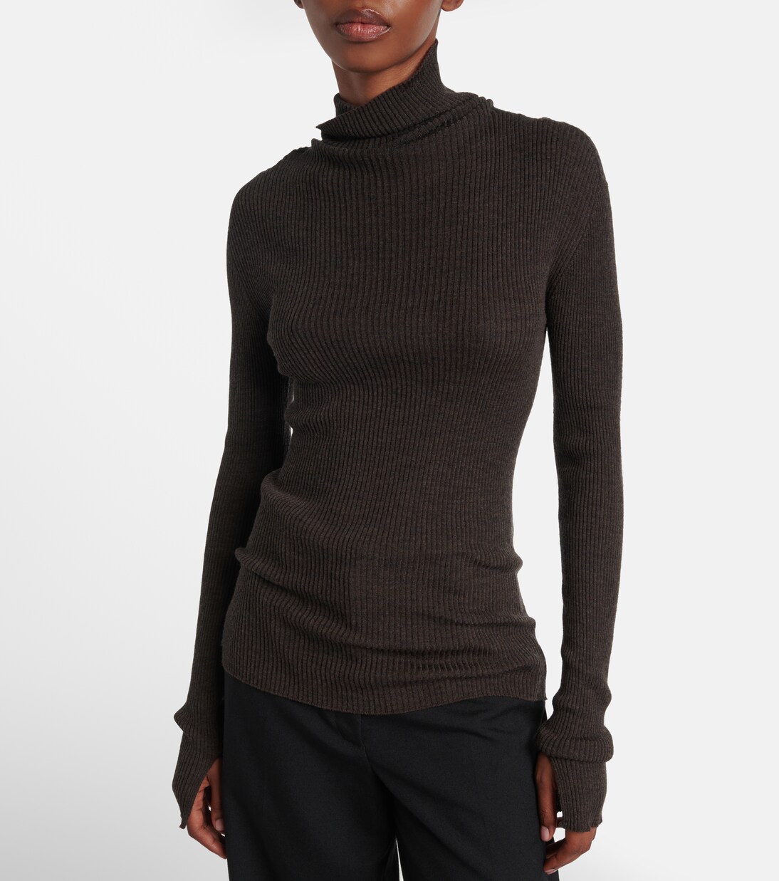 Jersey de lana acanalado | Calvin Klein