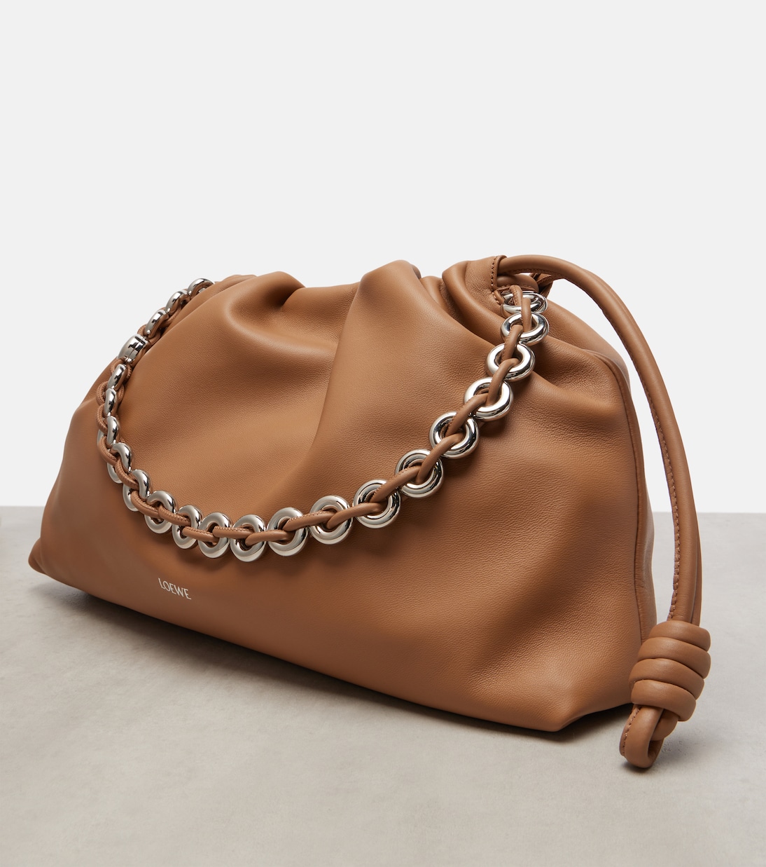 Flamenco Large leather shoulder bag | Loewe