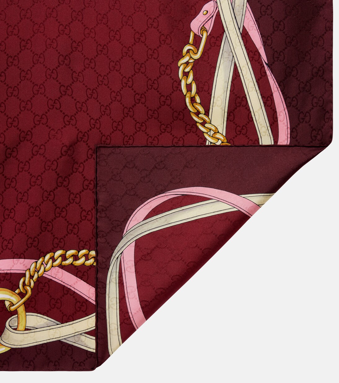 Tuch Horsebit aus Seiden-Jacquard | Gucci