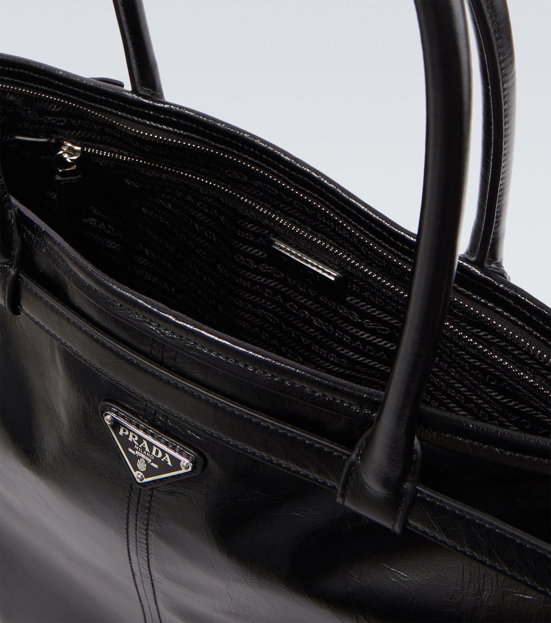 Prada Bonnie leather tote bag | Prada