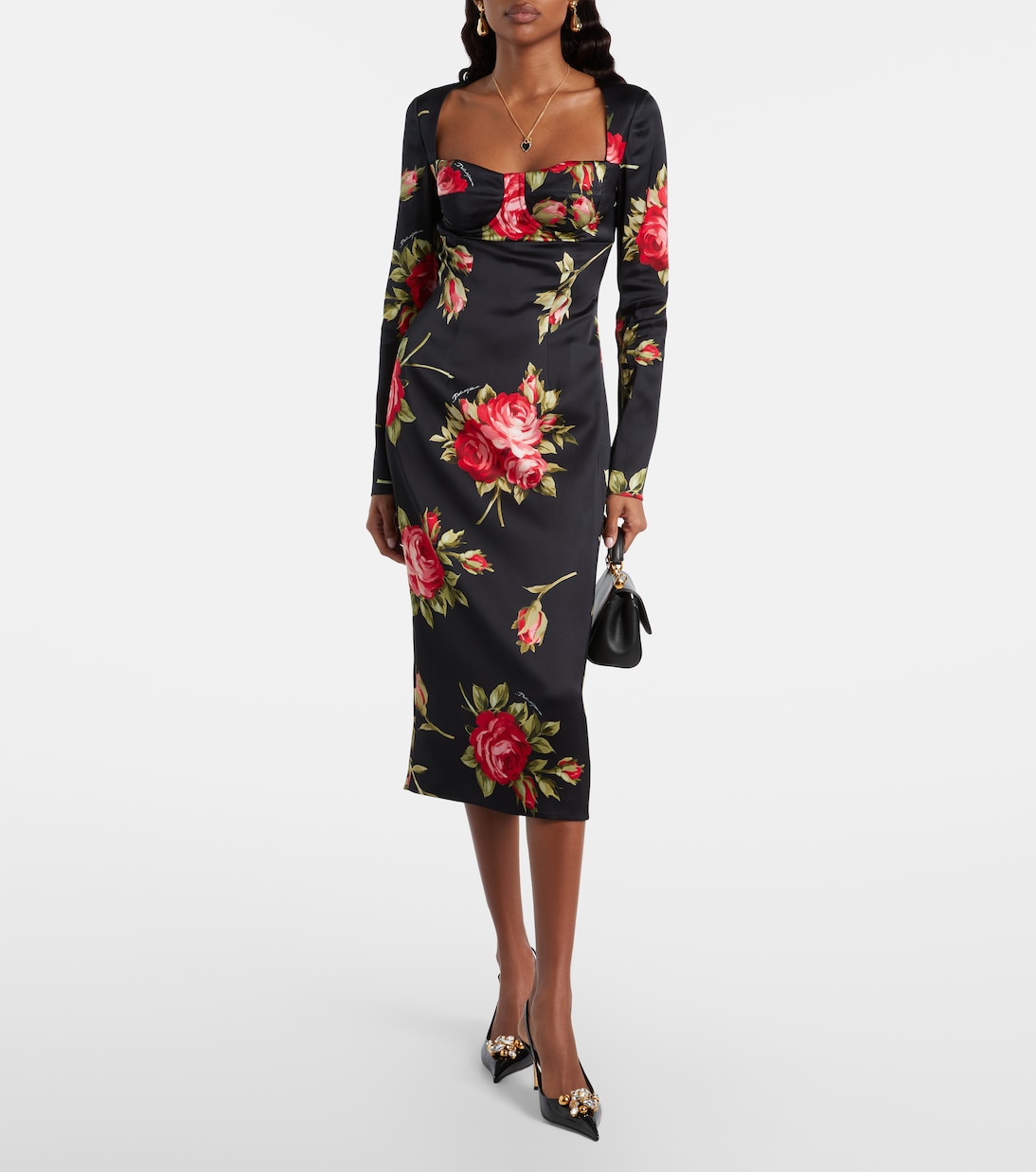 Robe à fleurs | Dolce&Gabbana