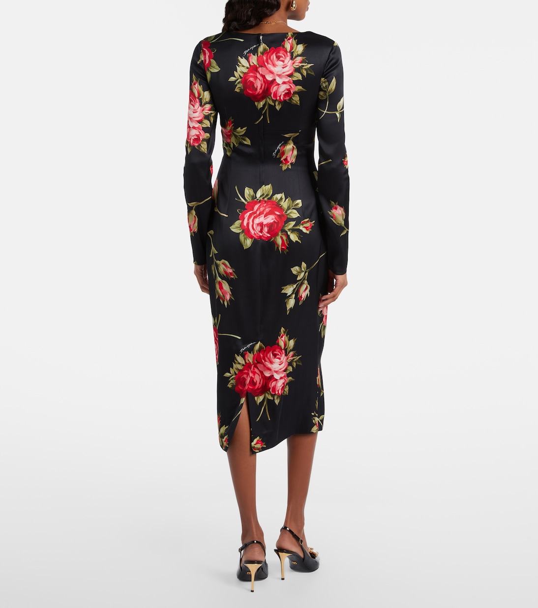 Robe à fleurs | Dolce&Gabbana