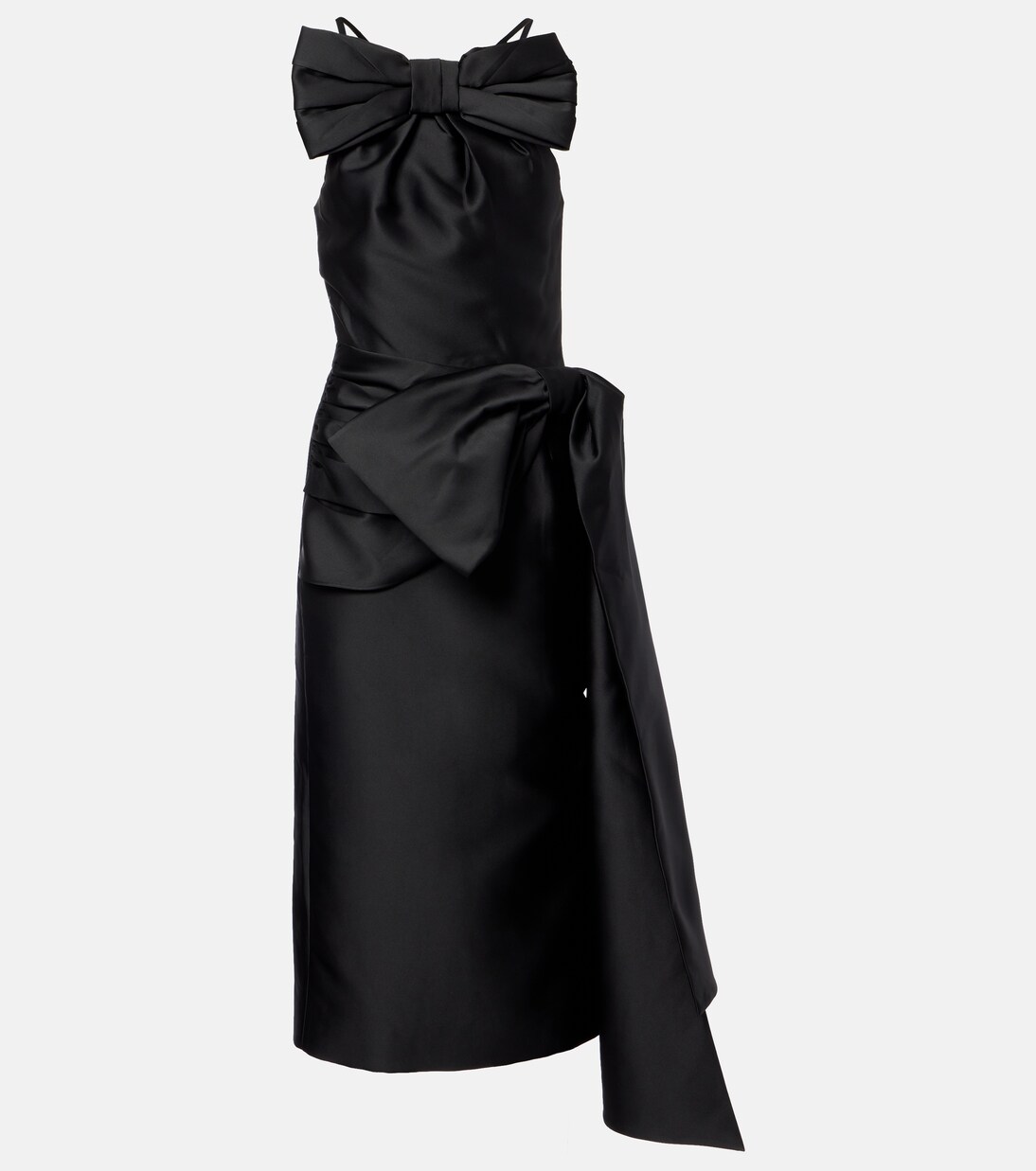 Midikleid aus Wolle und Seide | Shushu/Tong