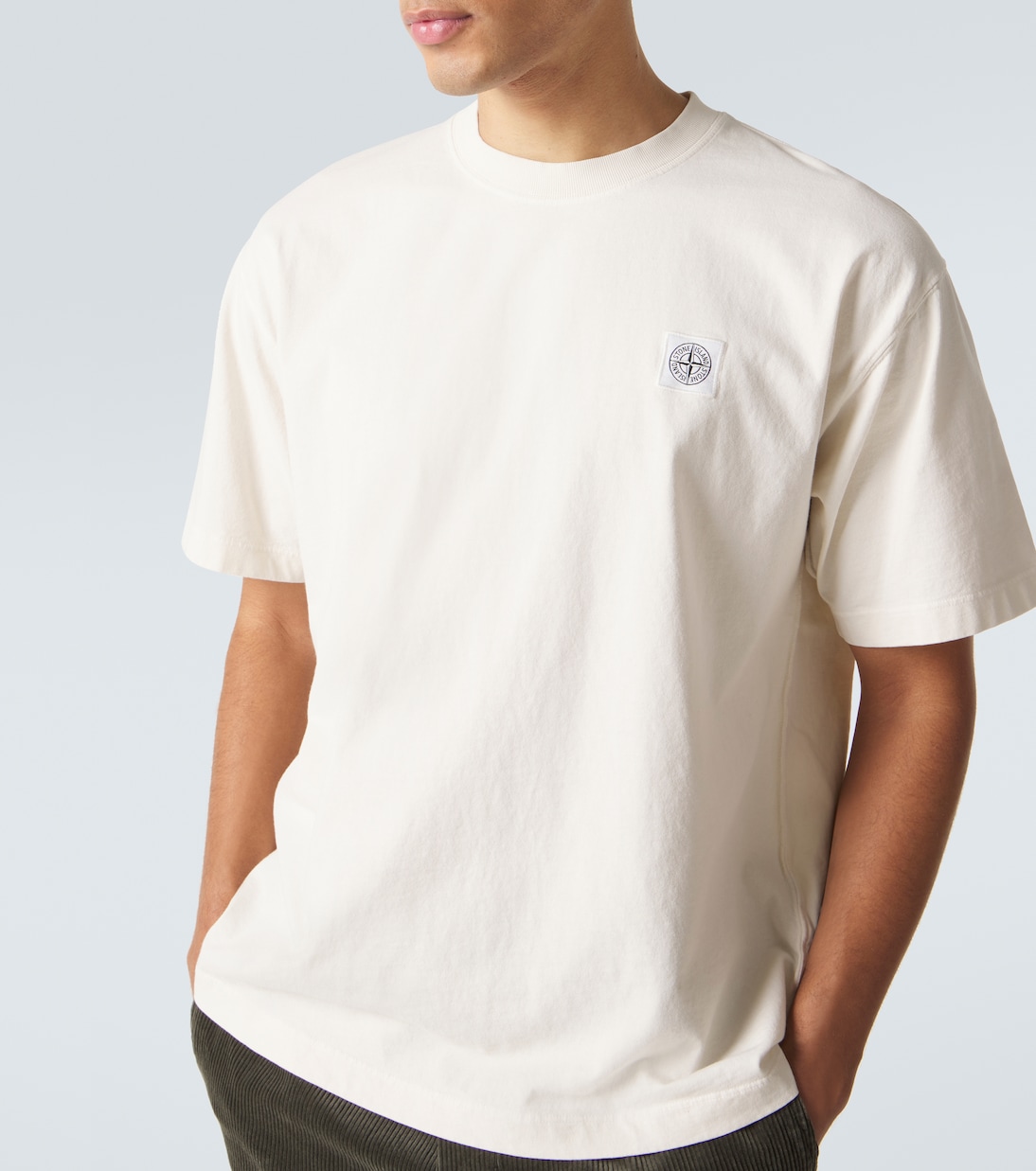 Compass cotton jersey T-shirt | Stone Island