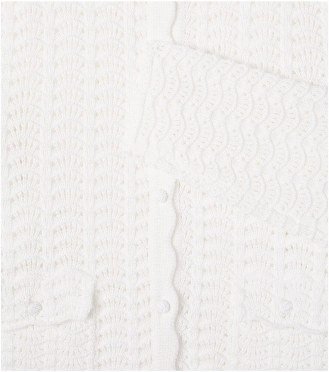 Cardigan in cotone traforato | Tartine et Chocolat