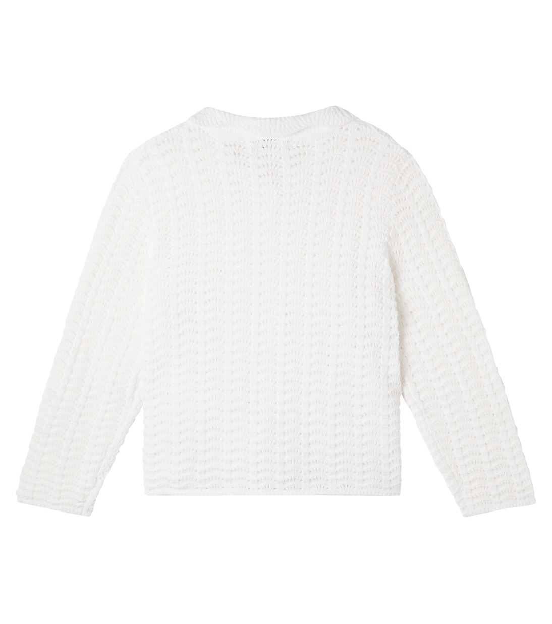 Cardigan in cotone traforato | Tartine et Chocolat