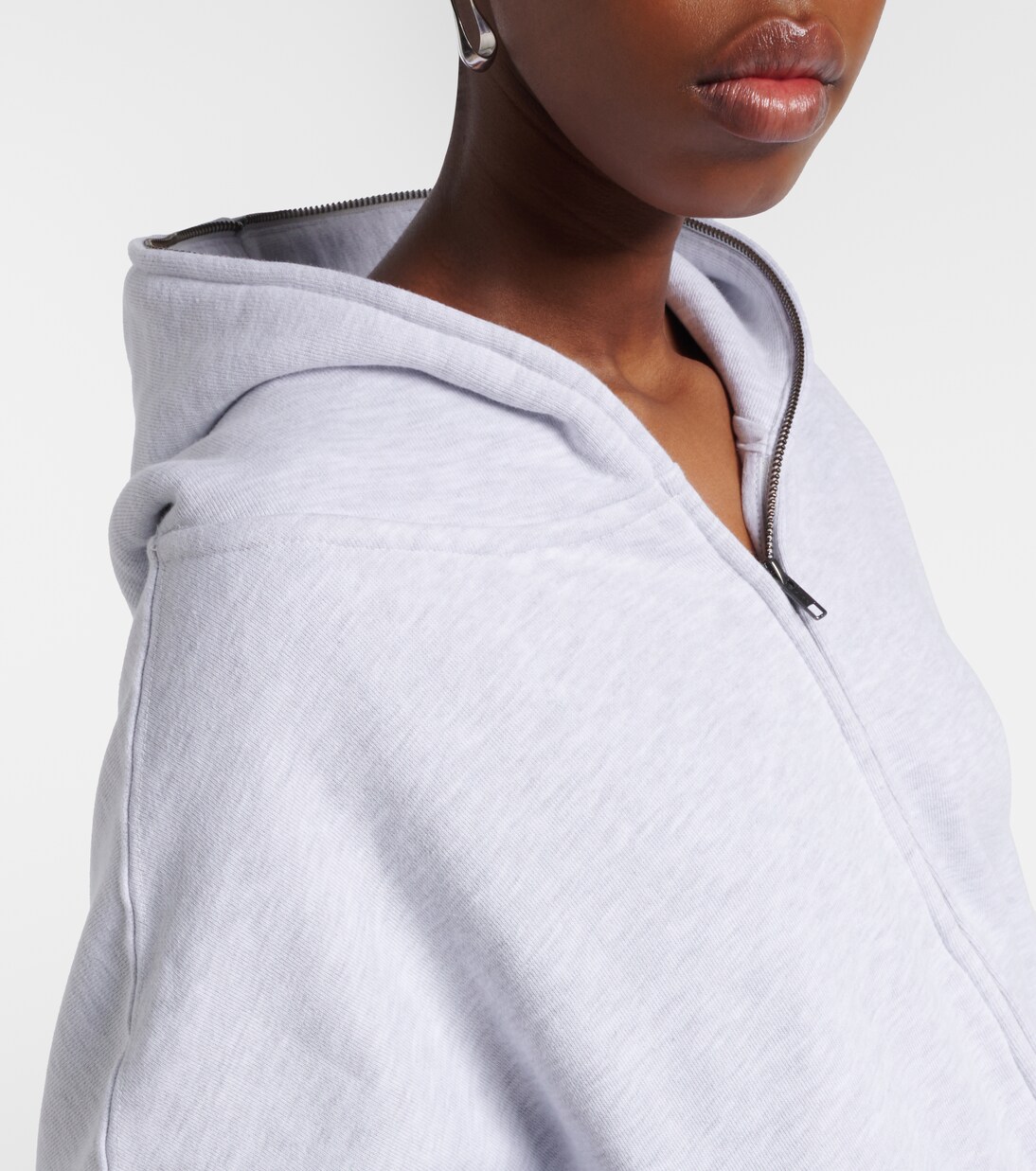 Eternal cotton jersey hoodie | Entire Studios