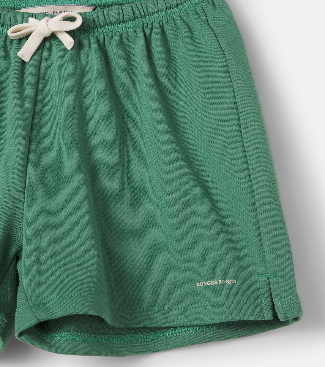 Spotty cotton jersey Bermuda shorts | Konges Sløjd