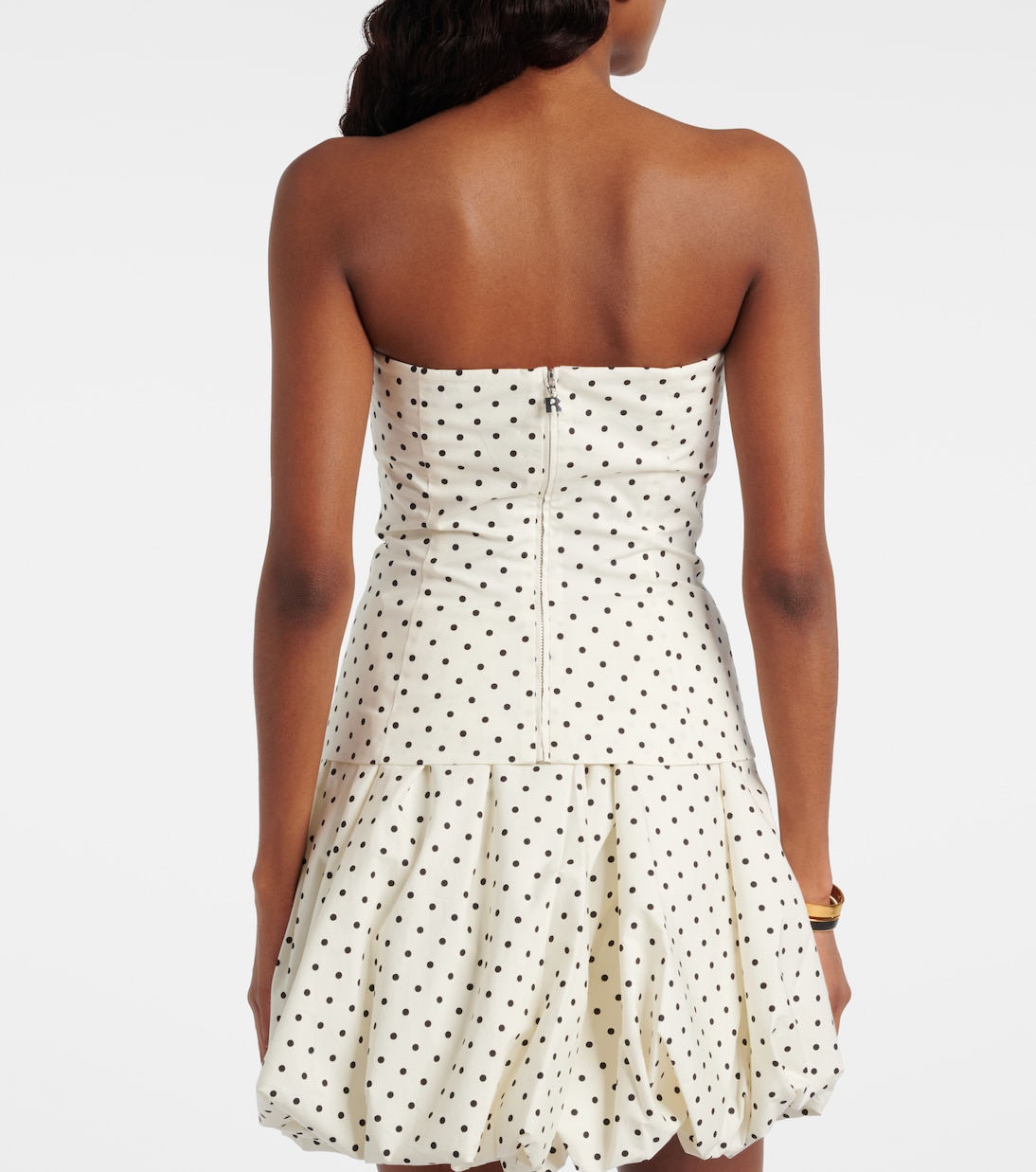 Ehili cotton-blend poplin tube top | Rotate