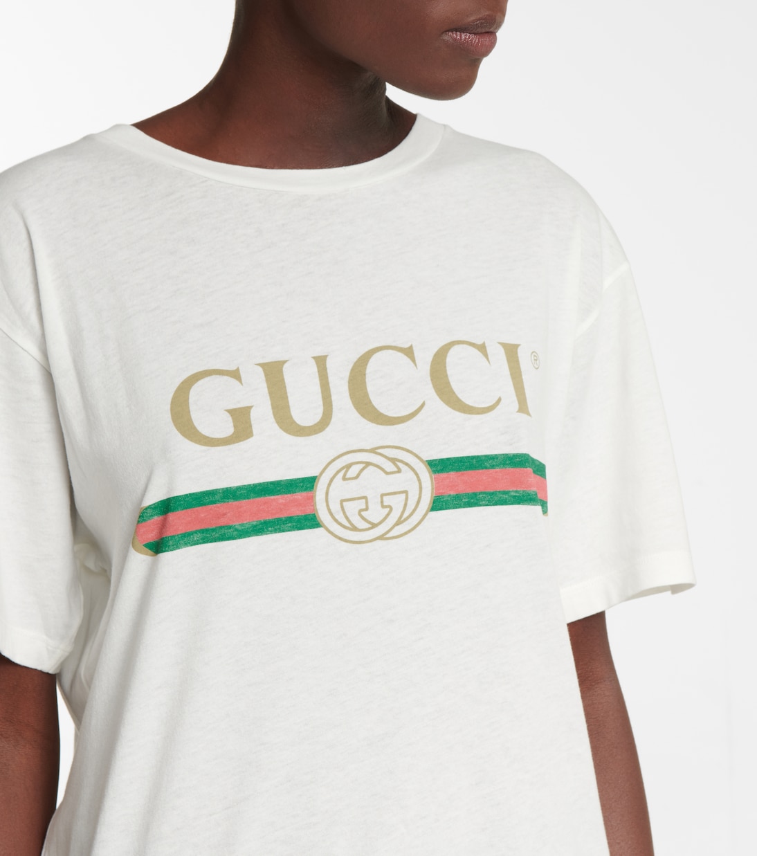 Camiseta de algodón con logo | Gucci