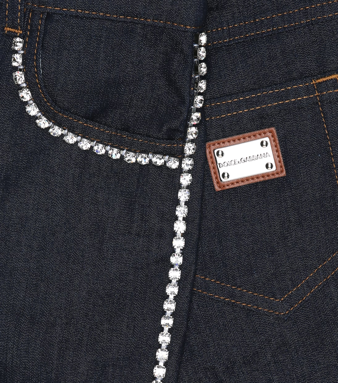 Short en jean à ornements | Dolce&Gabbana Kids