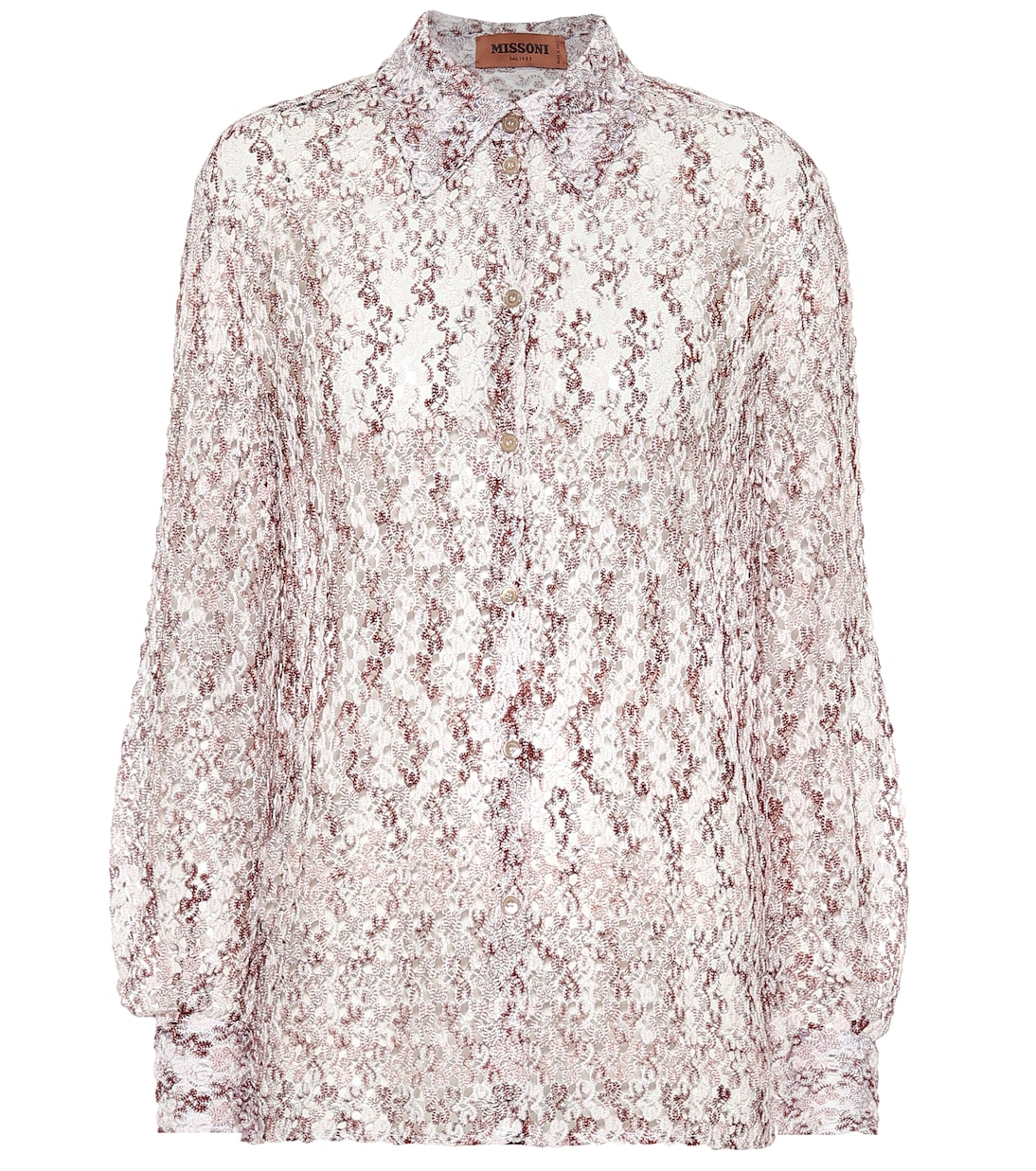 Bluse aus Häkelstrick | Missoni