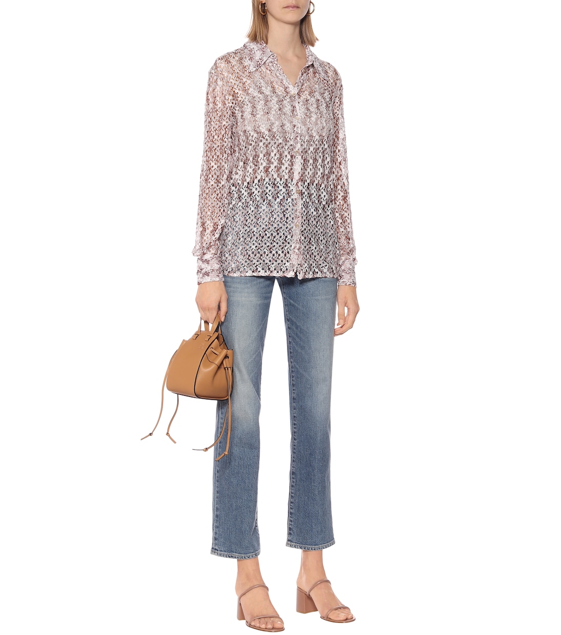 Bluse aus Häkelstrick | Missoni