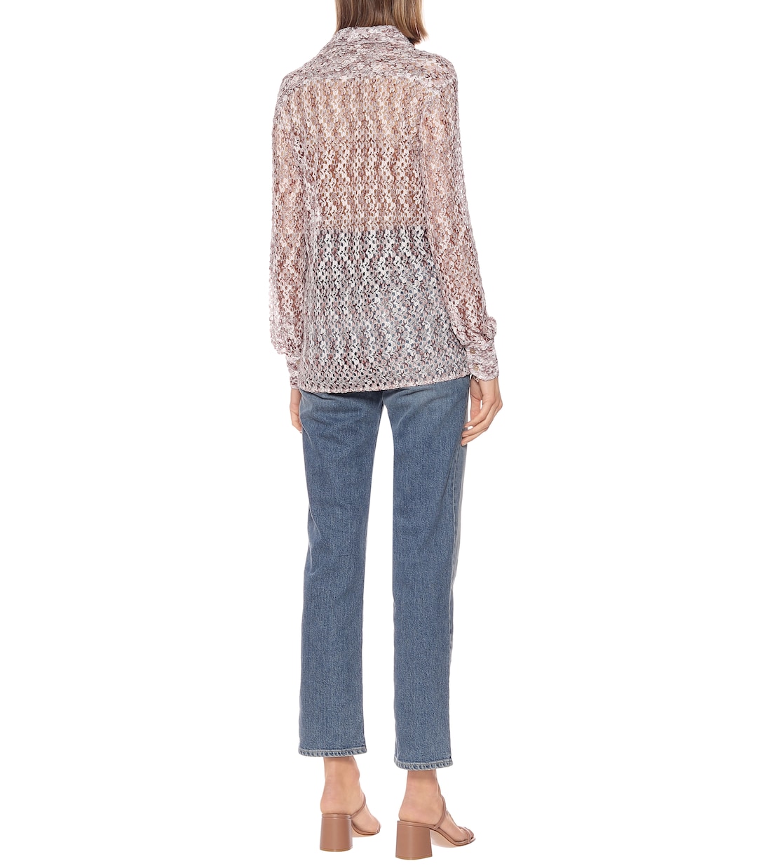Bluse aus Häkelstrick | Missoni