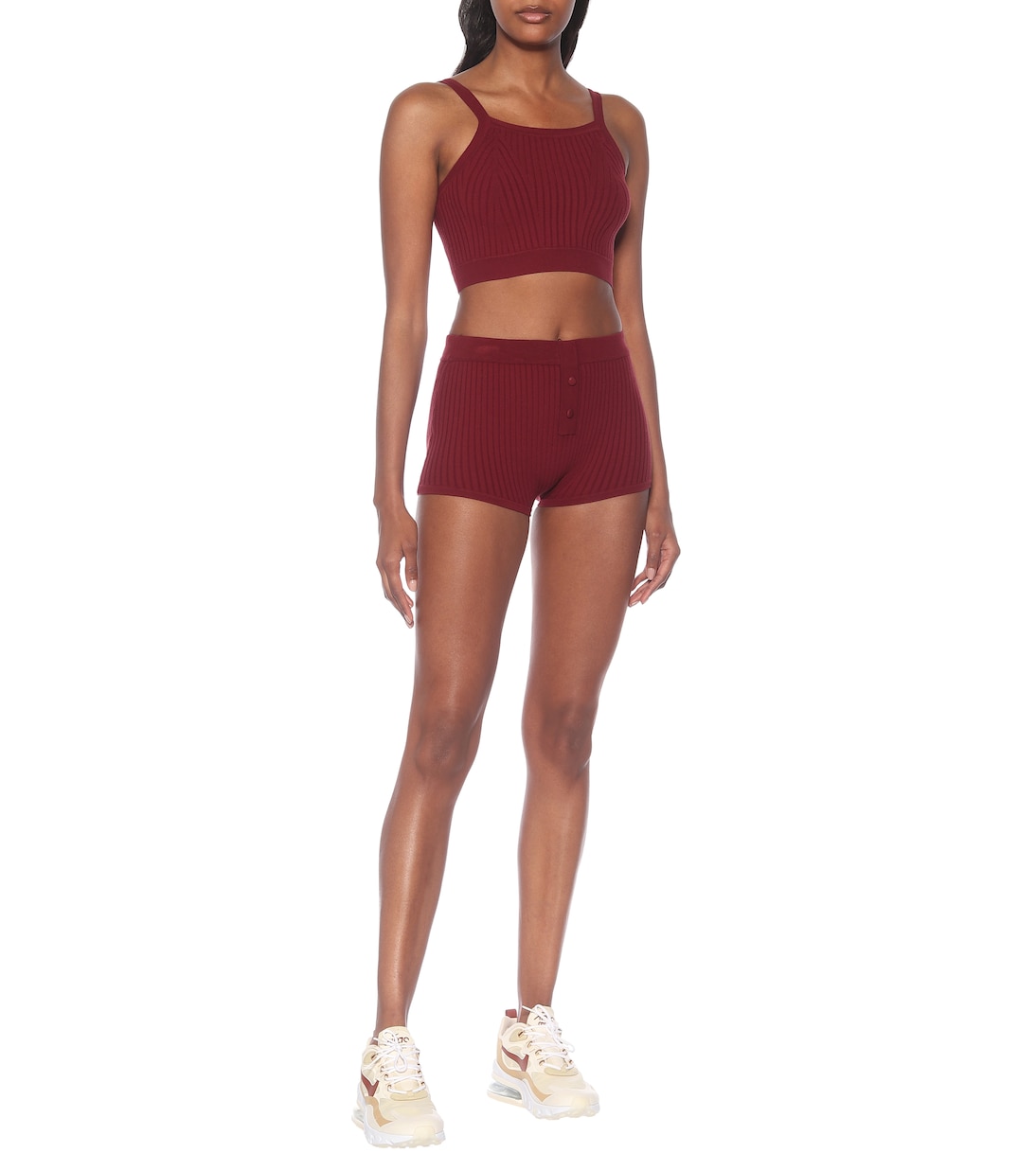 Ribbed-knit shorts | Live The Process
