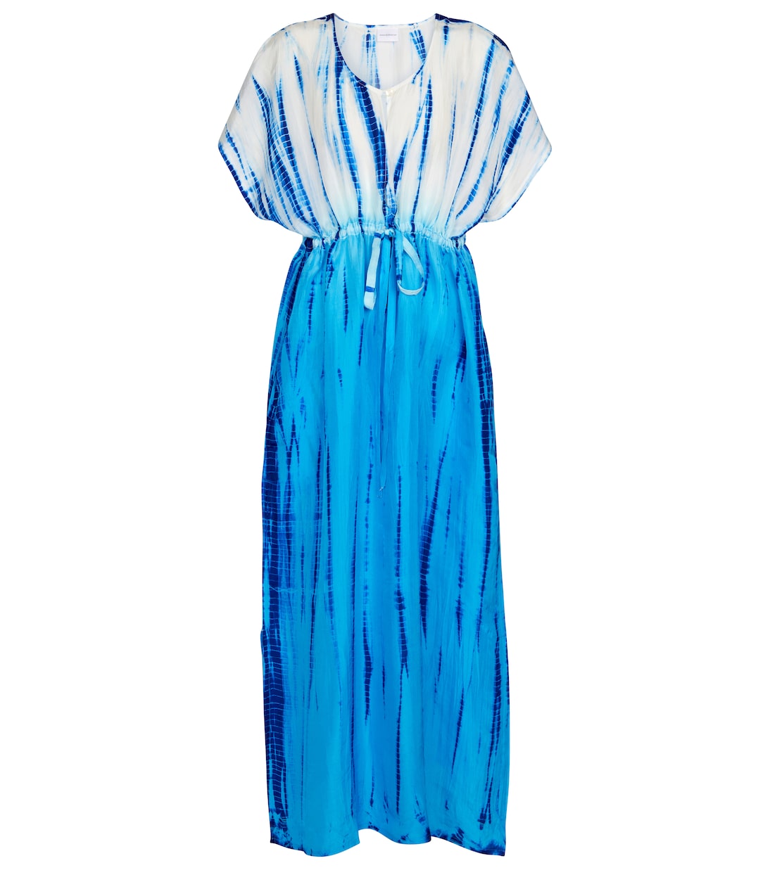 Tie-dye silk kaftan | Anna Kosturova