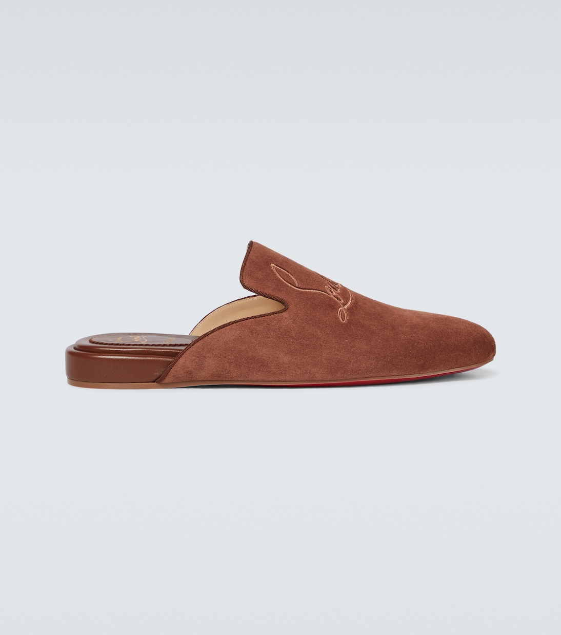 Navy Coolito Flat mules | Christian Louboutin
