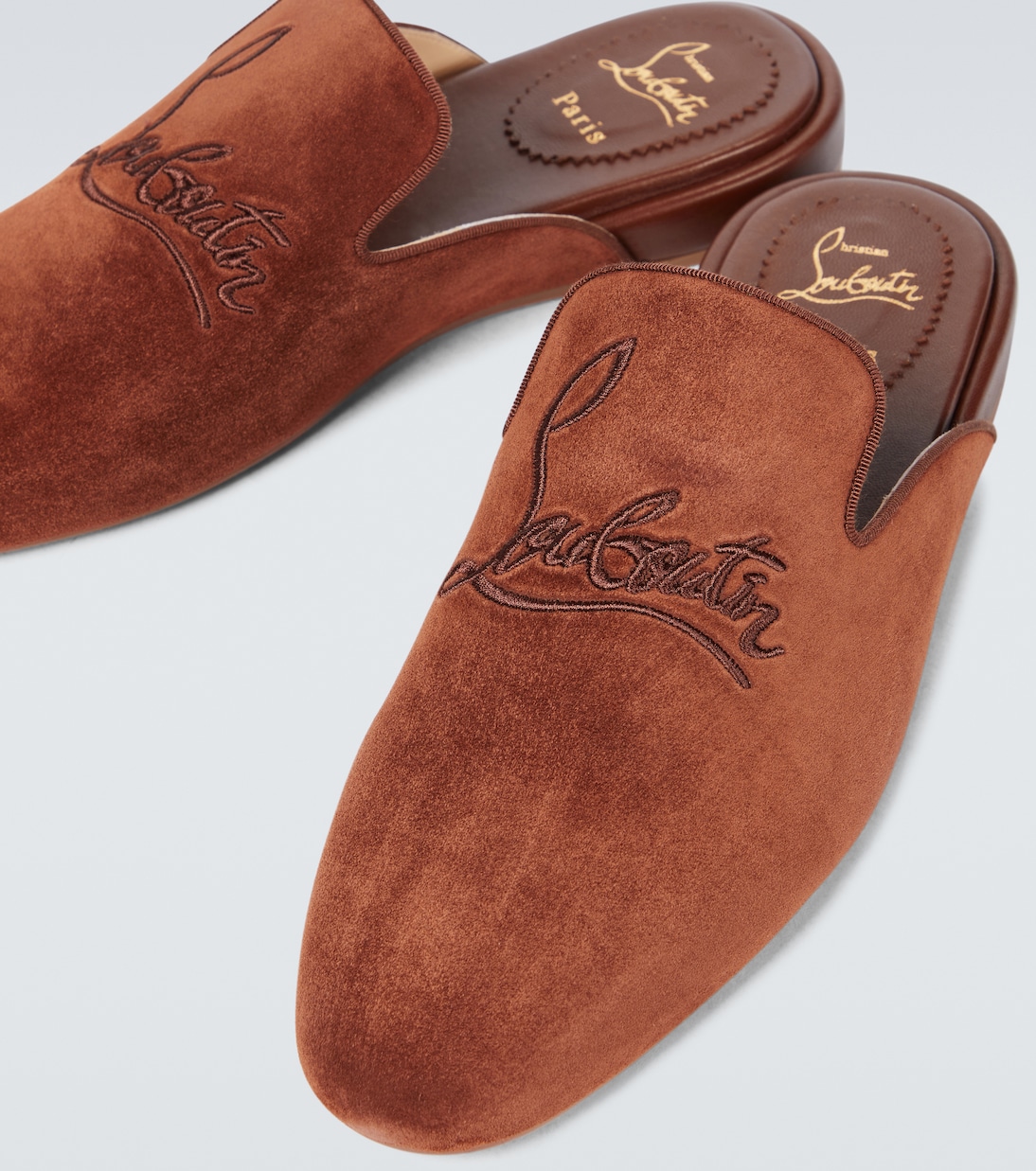 Navy Coolito Flat mules | Christian Louboutin