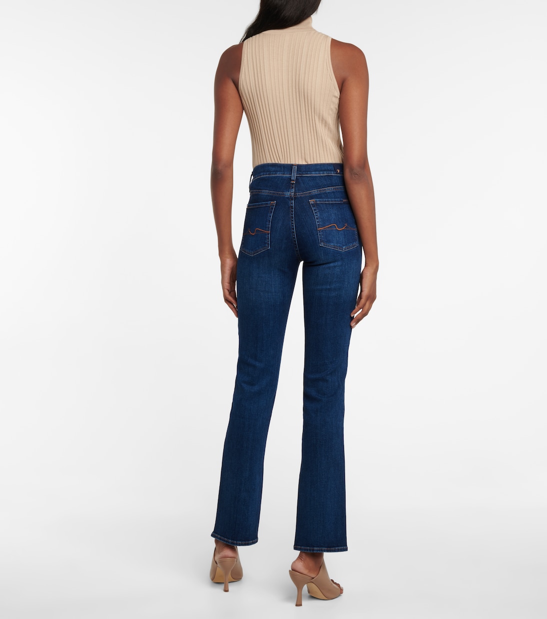 The Straight mid-rise jeans | 7 For All Mankind