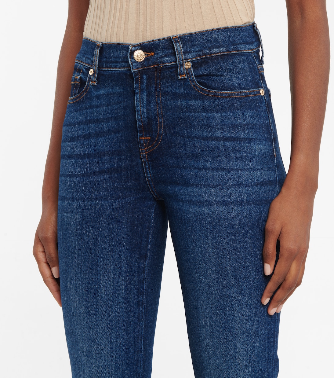 The Straight mid-rise jeans | 7 For All Mankind