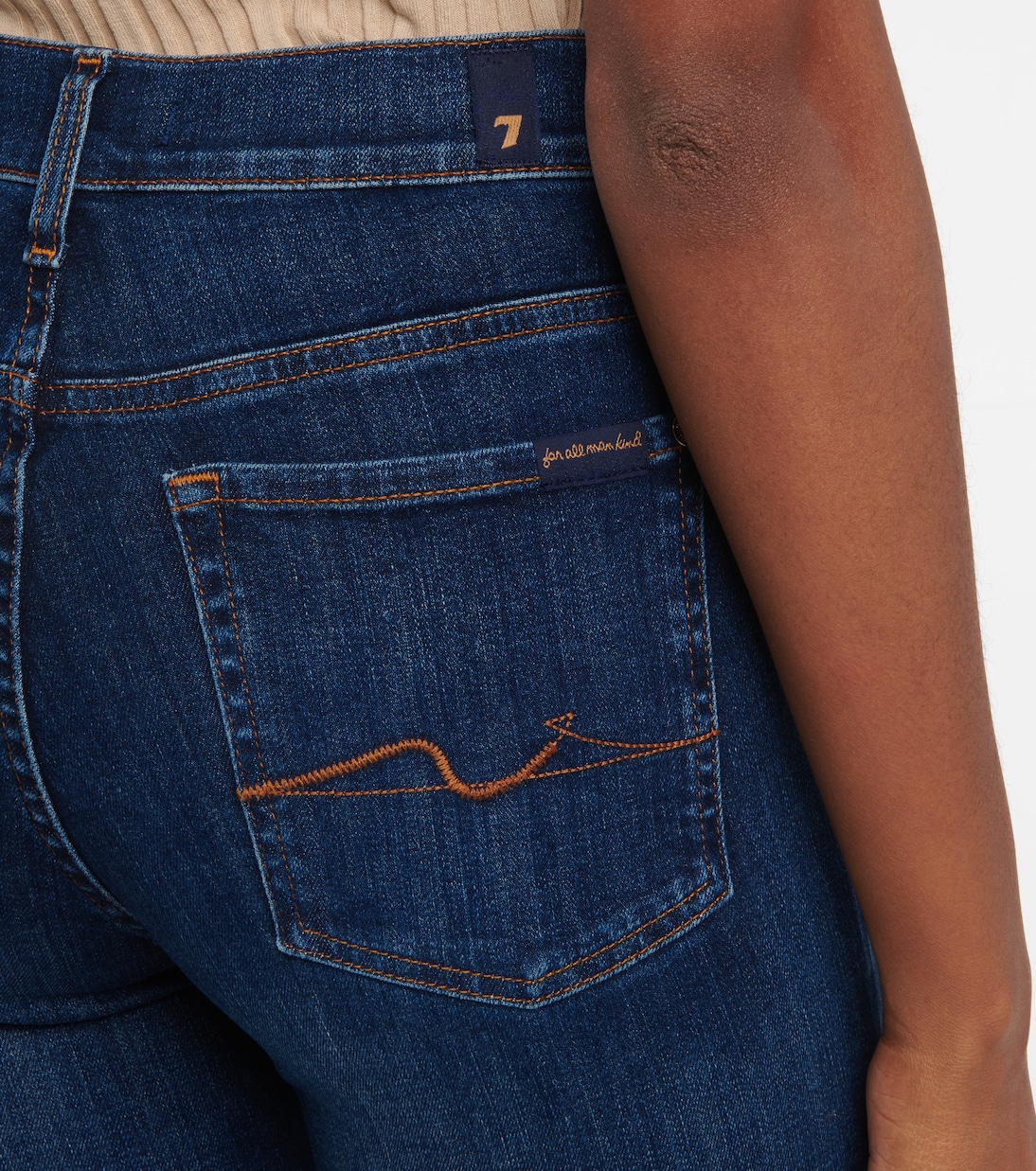 The Straight mid-rise jeans | 7 For All Mankind