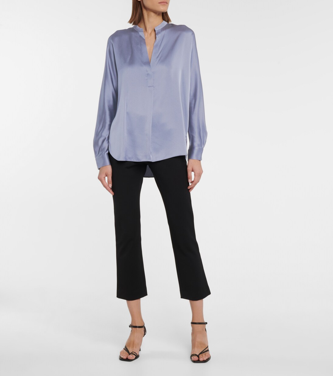 Pantaloni flared in misto cotone | Vince