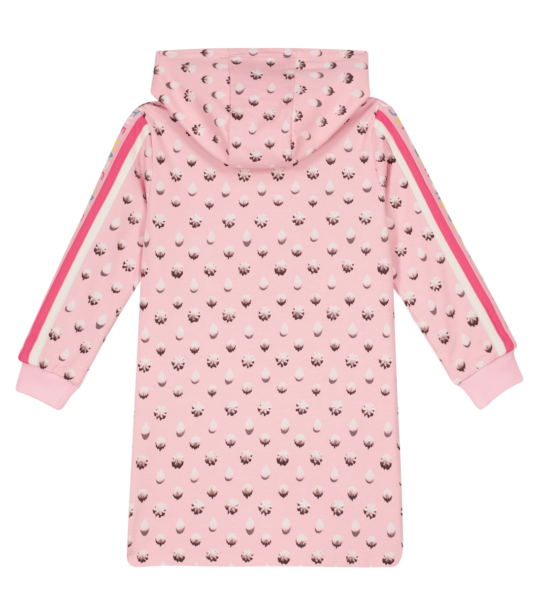 Abito felpa con stampa e cappuccio | Marc Jacobs Kids