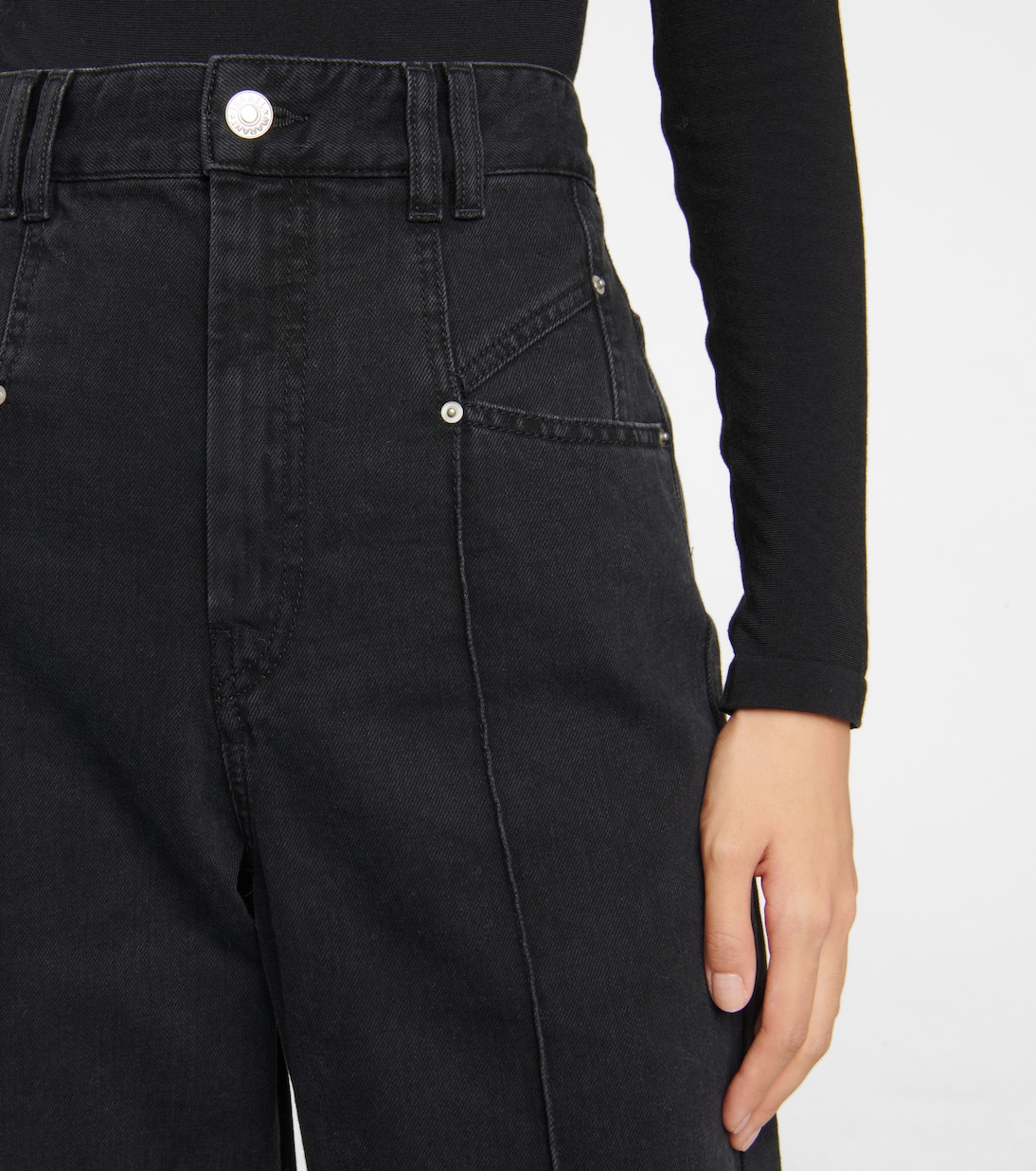 Jean ample Darlezi à taille haute | Isabel Marant