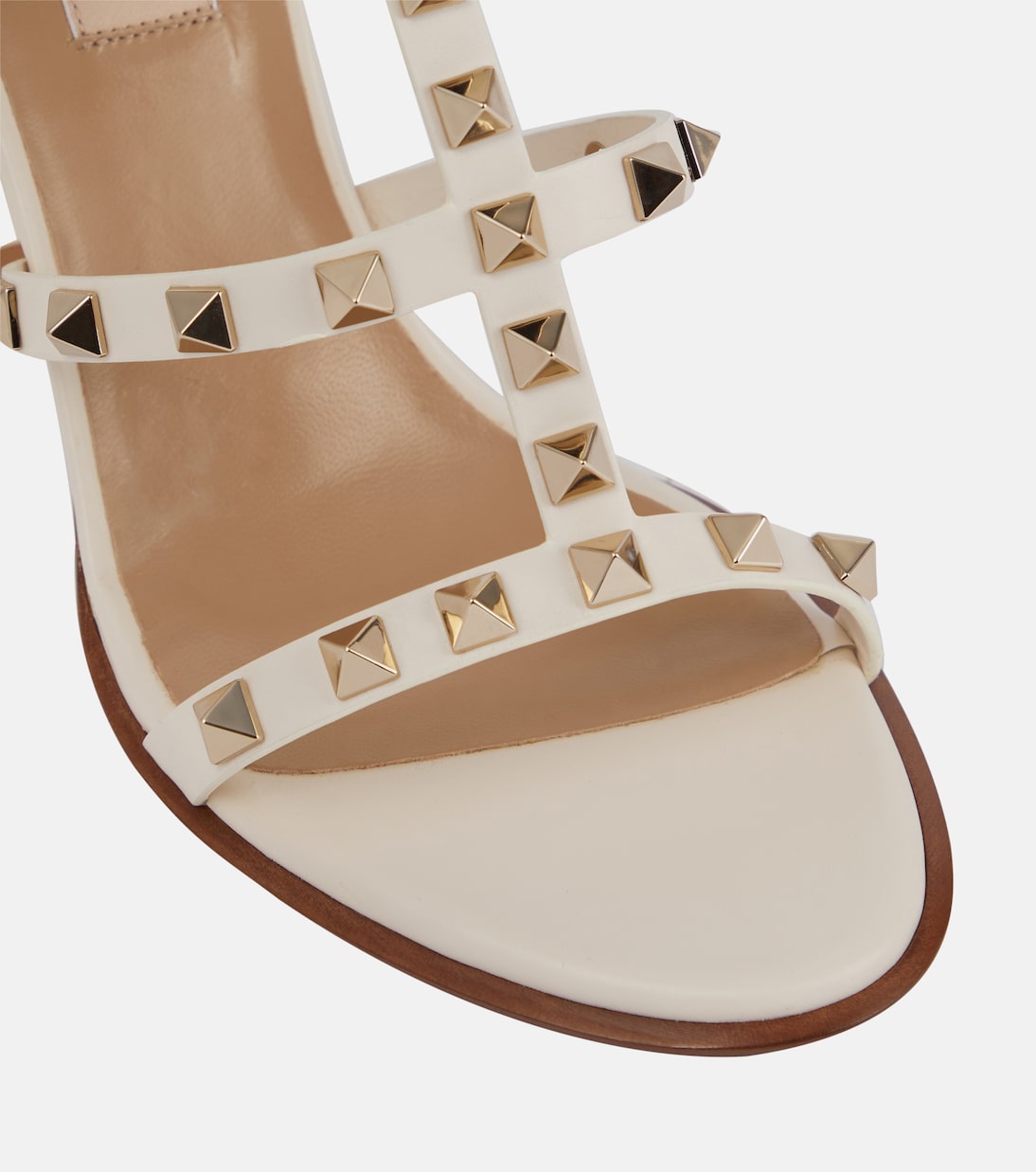 Rockstud leather sandals | Valentino Garavani