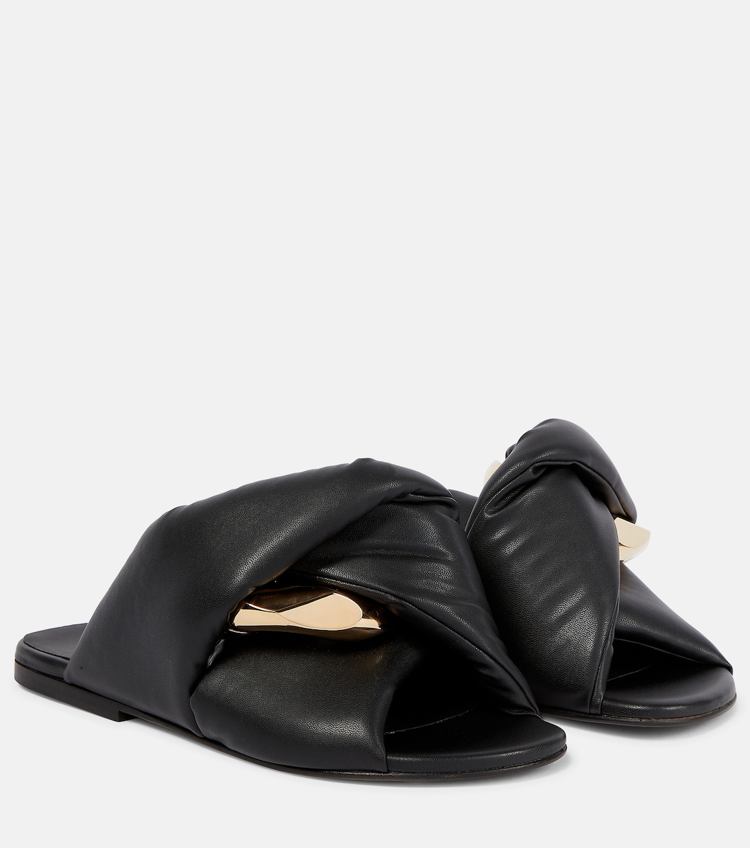 Sandali Chain Twist in pelle | JW Anderson