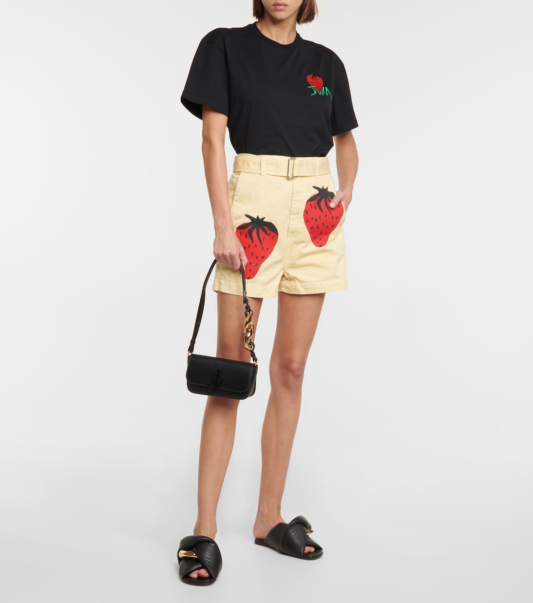 Sandali Chain Twist in pelle | JW Anderson
