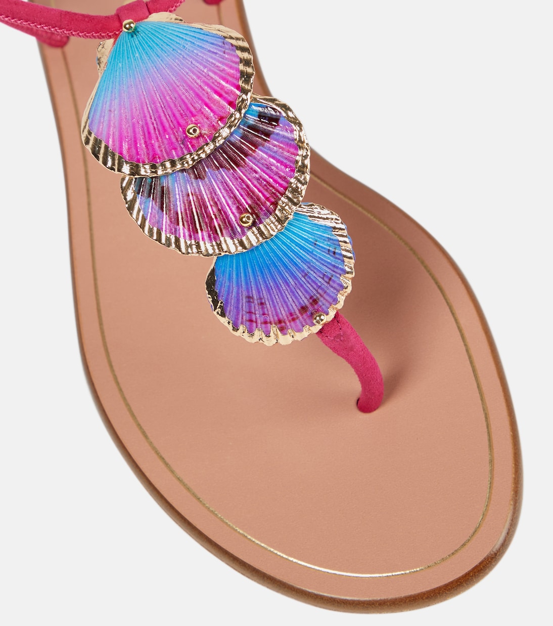 Sandali Off To Ibiza in pelle | Aquazzura