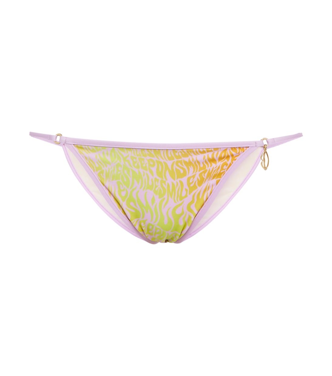 Slip bikini a triangolo con stampa | Stella McCartney