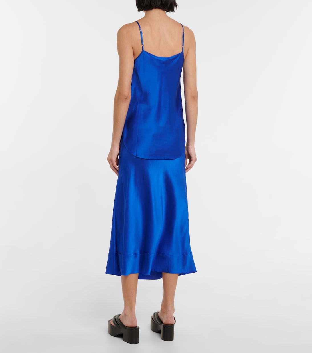 Top lencero Stella de seda | Lee Mathews