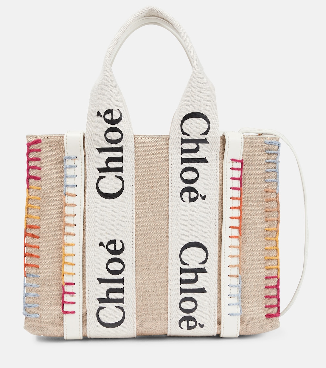 Borsa Woody Small in canvas | Chloé