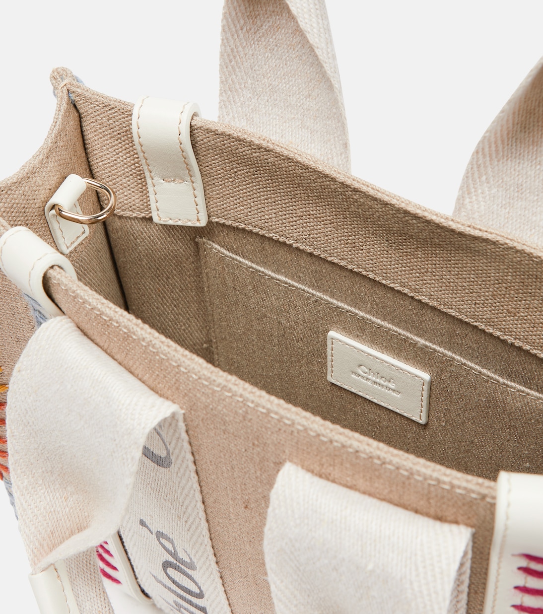 Borsa Woody Small in canvas | Chloé